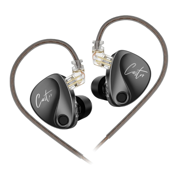 KZ Castor - Dual Dynamic In-Ear Monitor - Harmon + Bass Edition - Black