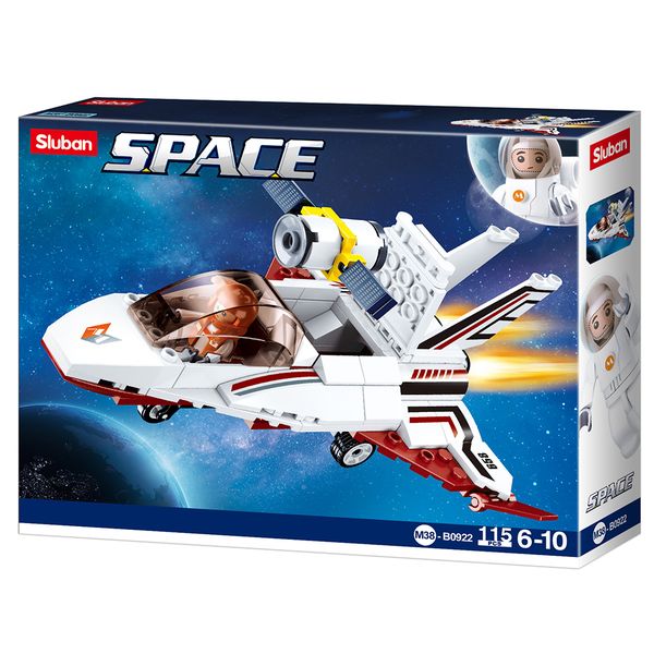 Sluban Building Set: Space Saturn Interplanetary Vehicle - 115 Pieces