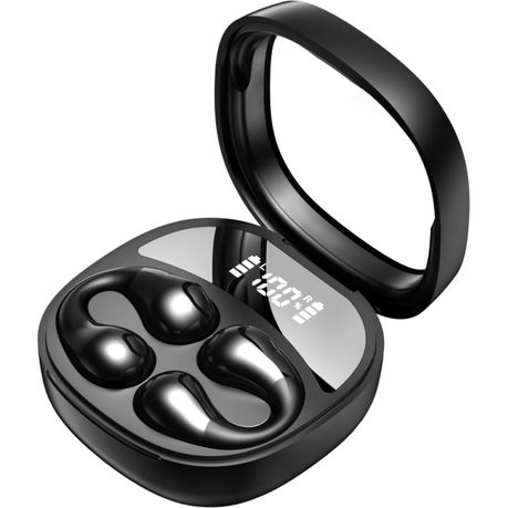Wireless Earbuds Bluetooth Headphones Bass Stereo Ear Buds Ear Pods - Black Image
