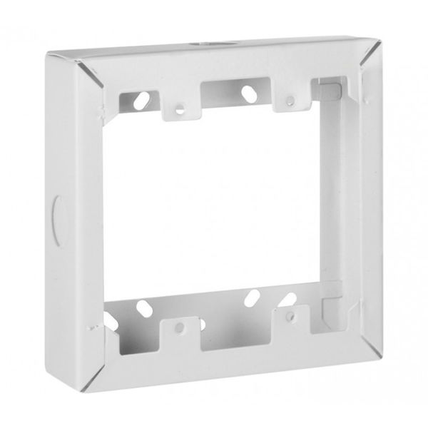 Bulk Pack x 15 Extension Box White Steel 100X100mm
