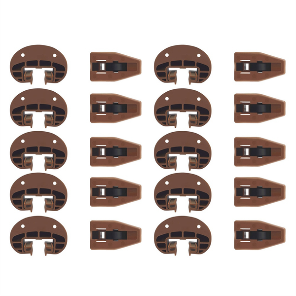 Drawer Slides 10Pairs With Roller Undermount Drawer Slides Stopper