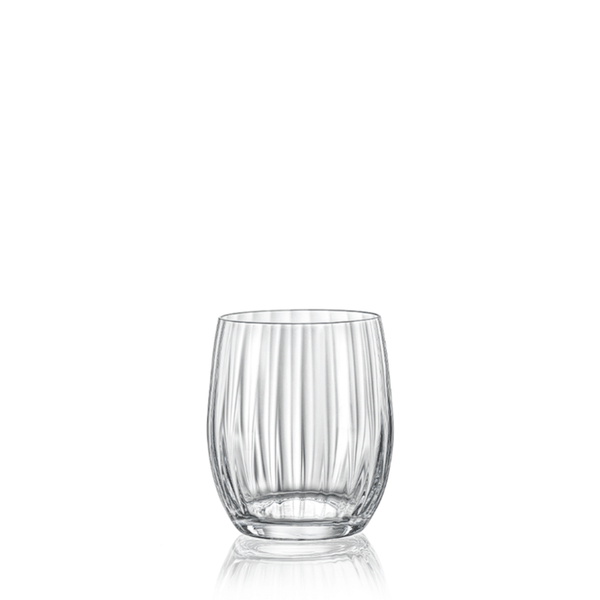 Crystalex Waterfall Crystal Optic Tumbler 300ml - Set of 6