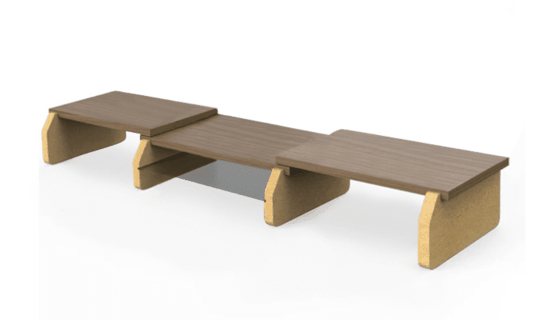 Monitor Stand/Riser for Laptop/PC/Printer/TV Screen Triple