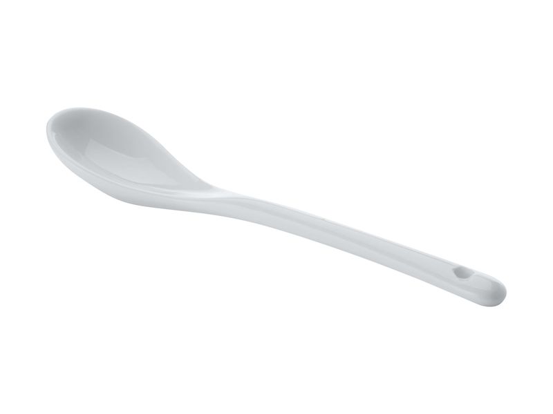 Maxwell and Williams White Basics Ceramic Spoon - set of 24