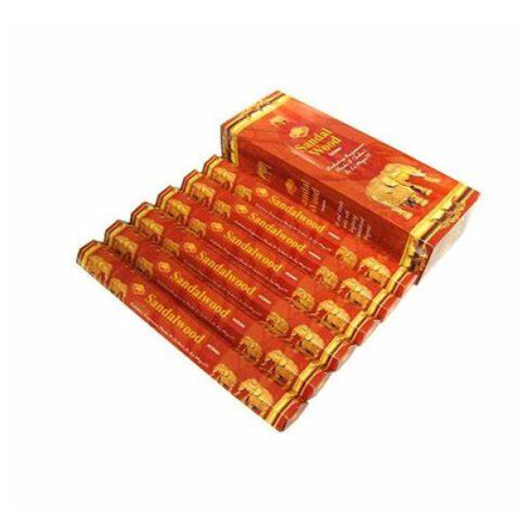 Sandal Wood Incense Sticks (6 Packs of 20 Sticks) | Shop Today. Get it ...