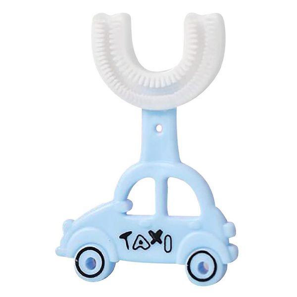 Kids Fun Cleaning U-shaped Toothbrush - Car Handle