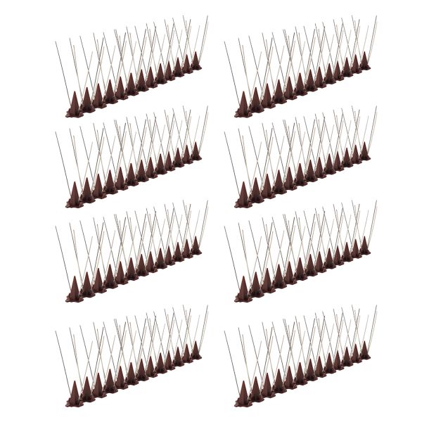10 Pack Bird Spikes Bird Repellent Devices Outdoor for Pigeons Small Birds