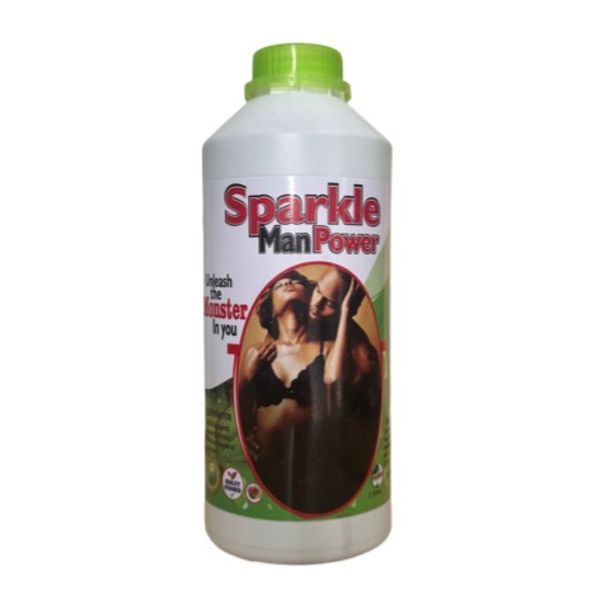 Sparkle Man Power Herbal Tonic 1L - Men's Energy and Performance Support