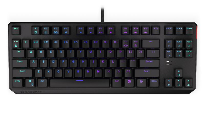 Endorfy THOCK TKL Mechanical Wired Gaming Keyboard