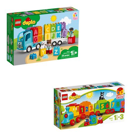lego duplo train alphabet