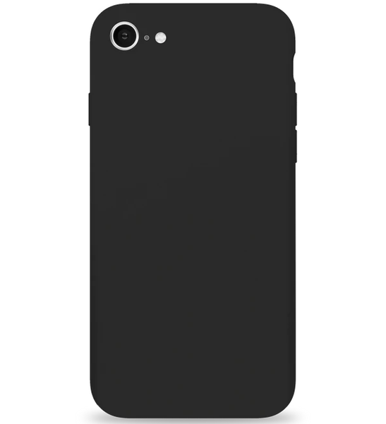 Silicone Cover for iPhone 7/8/SE 2020 With Camera Cut-Out Minimalist Case