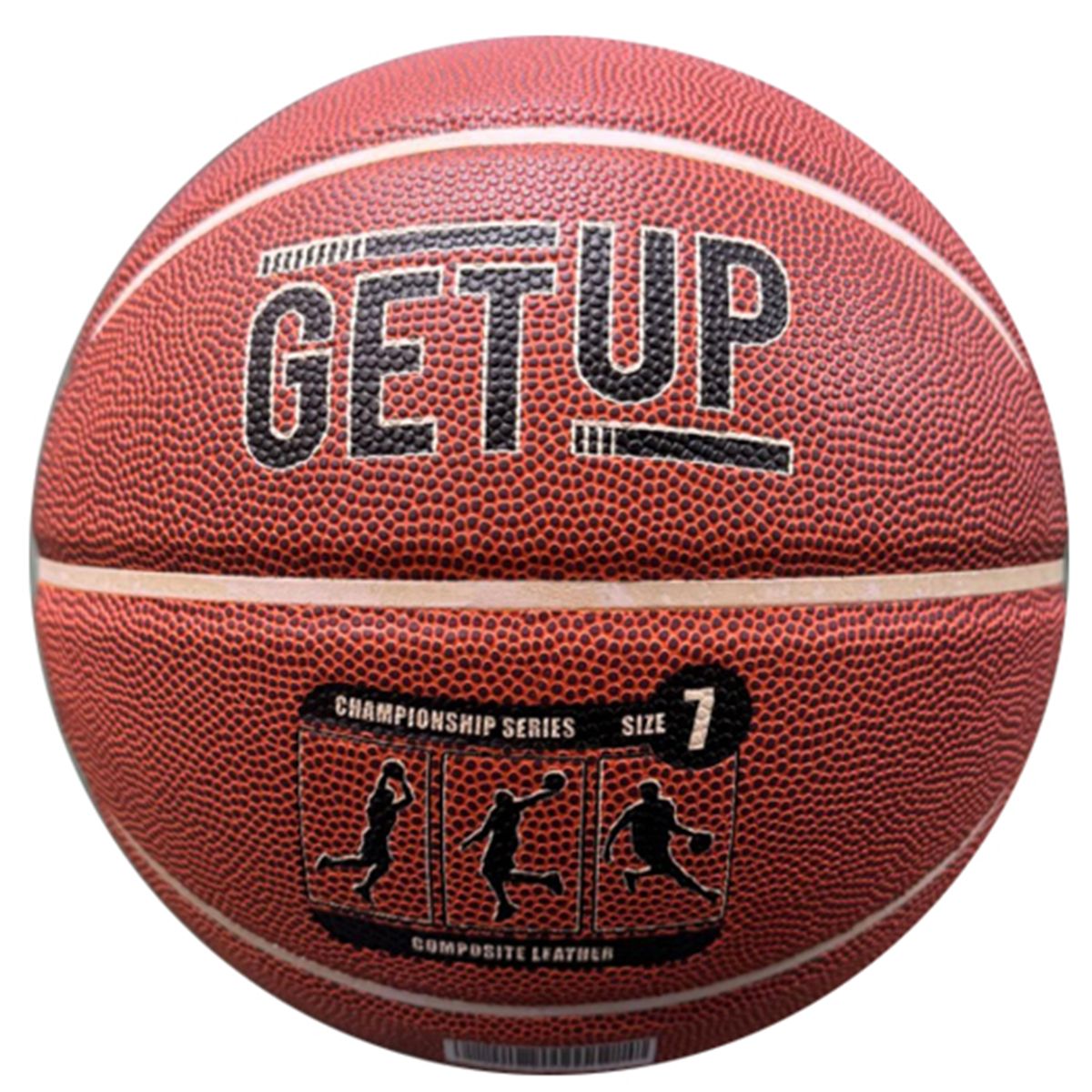 GetUp Championship Basketball - Size 7 - PU Laminated