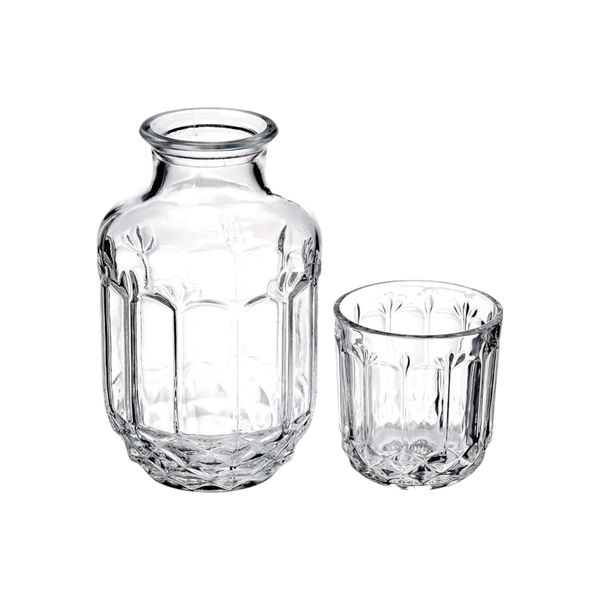 Whiskey Carafe And Glass Set 600ml