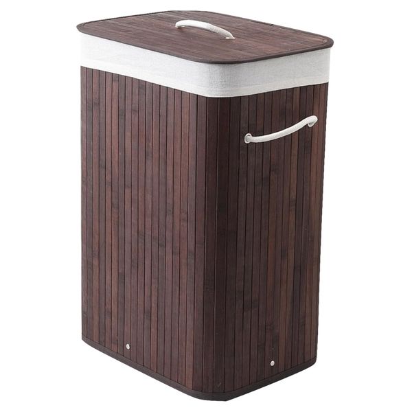 Decor Removable Liner Clothes Storage Laundry Basket Rope Handle -60cm