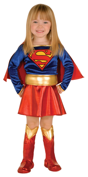 Super girl Dress Up Costume Large