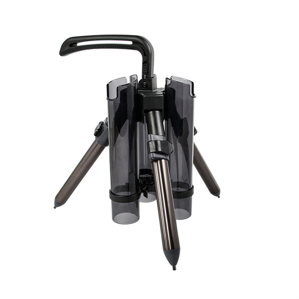 Fishing Rod Bracket Tripod Stand Fishing Pole Rack Grey