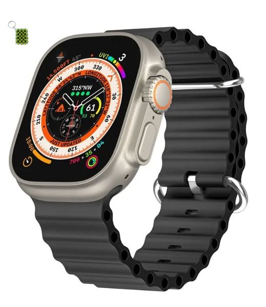 T900 Ultra 2.09 Infinite Display Smart Watch + Key Chain