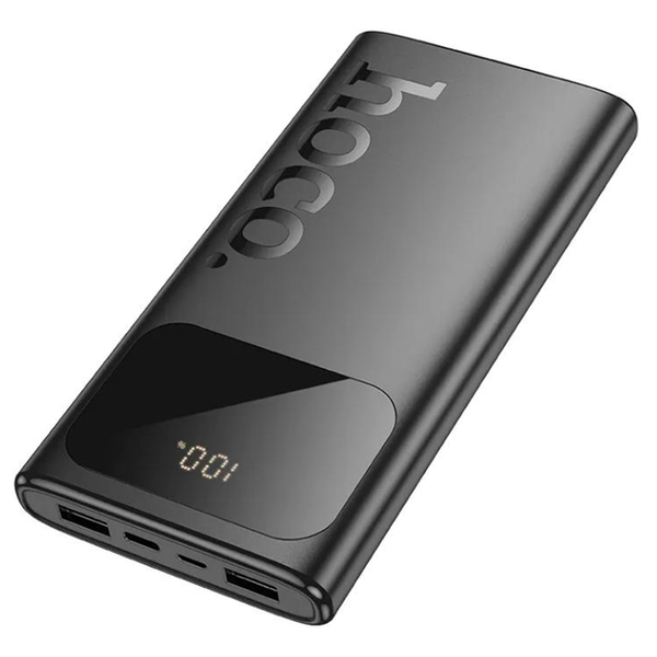Hoco J144 15000mah Ultra-Thin Dual USB Power Bank with Digital Display