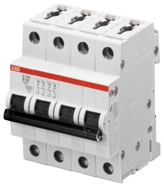 Abb (S204M-D32) Thermal Magnetic Circuit Breaker, 32A, 4 Pole