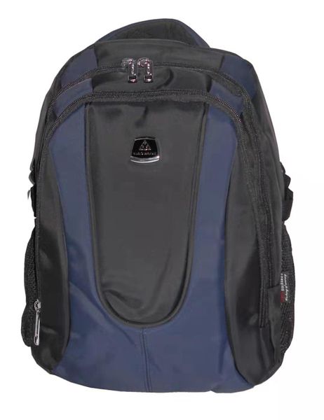 BAO WANG-Backpack Laptop Bag School Bag - Black/Navy
