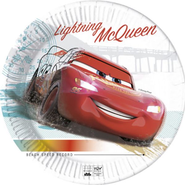 Eco Cars High Speed Ind Compost Plates 23Cm