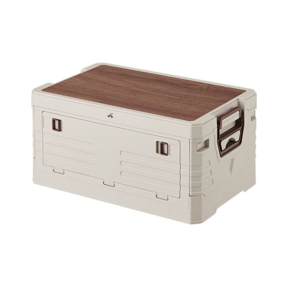 ALANES Storage Box Outdoor Organizer Foldable Camping Box 49.5cmx27.5cm