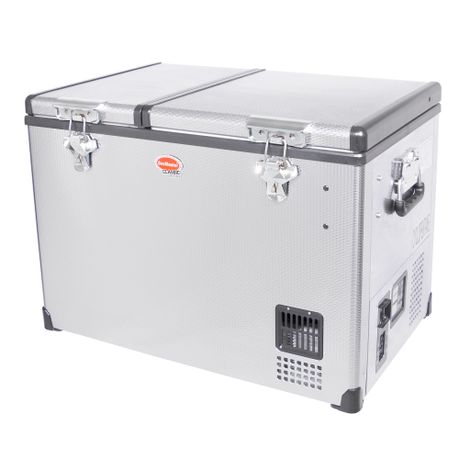 Snomaster 56l Dual Compartment 12v 220v Fridge Freezer Silver Buy Online In South Africa Takealot Com