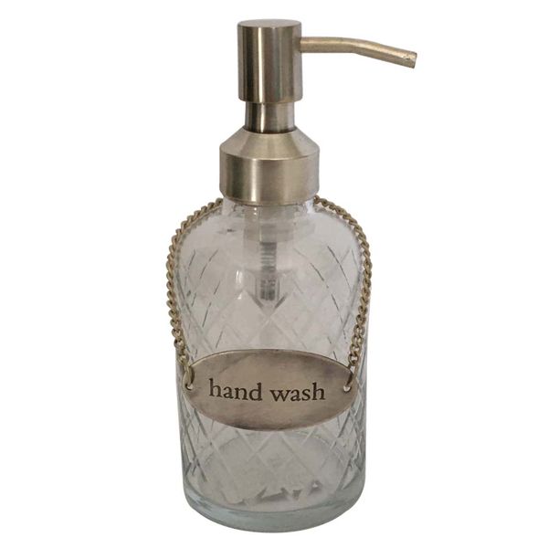 YB Ambiente - Glass Dispenser With Hand Wash Chrm