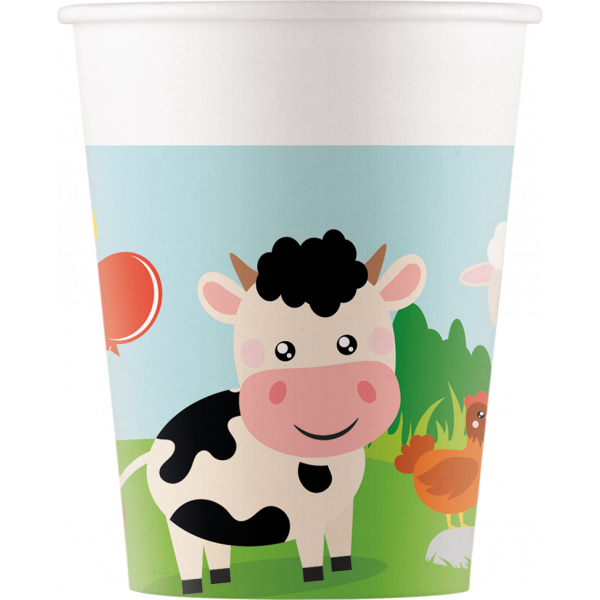 Farm Paper Cups 200ml