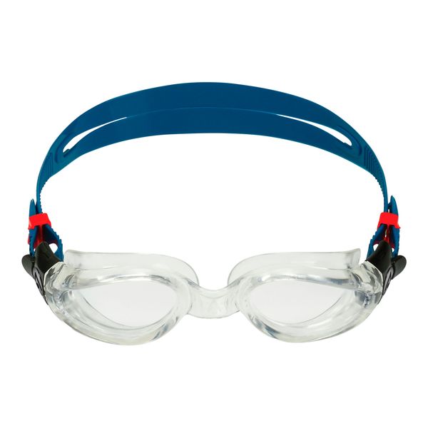 Aquasphere Kaiman - Clear Lens - Clear/Petrol Swim Goggles