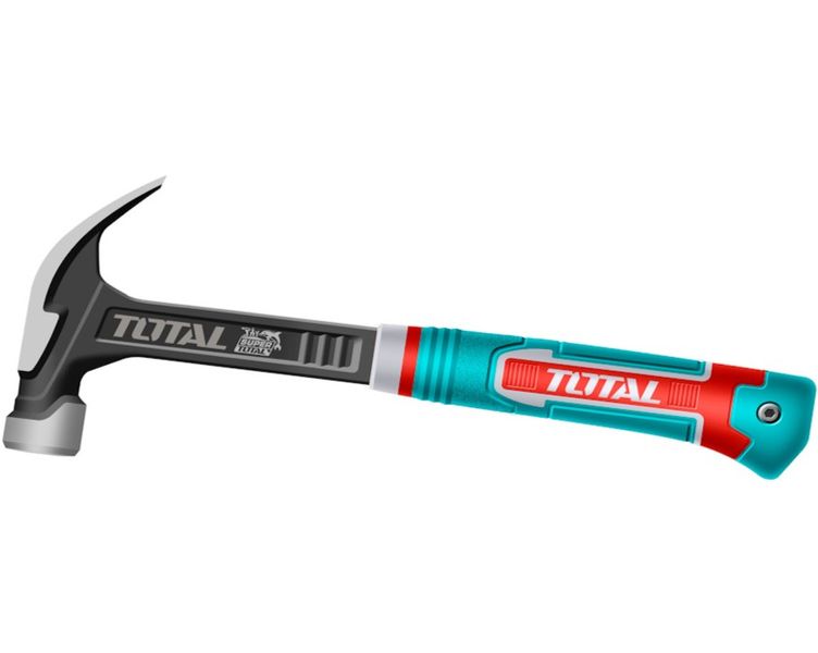 Total Tools 560g Industrial Claw Hammer