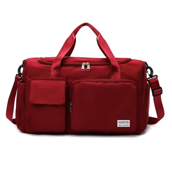 Waterproof Gym &amp; Sports Duffel Bag with Shoe Compartment