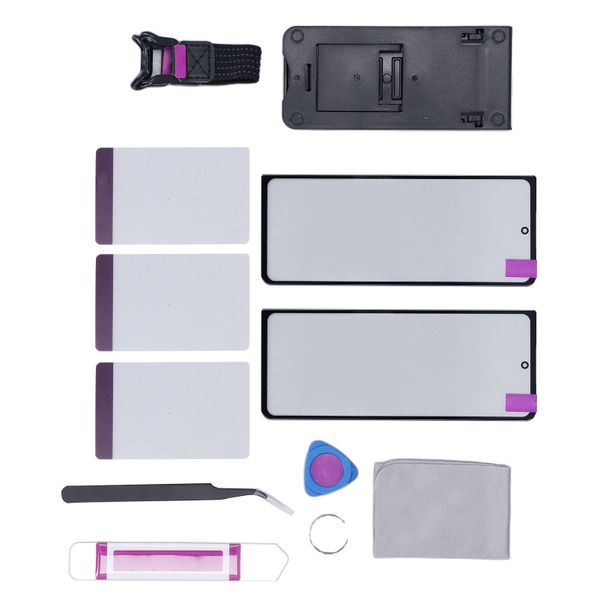 2Pcs Z Fold 4 Front Glass + OCA Kit