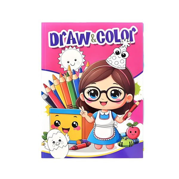 2 Piece Creative Entertaining Girls Coloring &amp; Drawing Book With ReVibe Pen