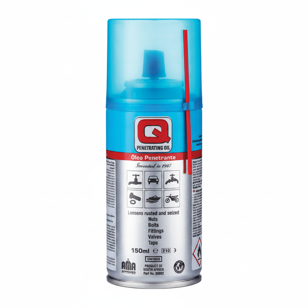 Q Penetrating Oil 150ml - Graphite Lubricant for Rusted Bolts &amp; Nuts