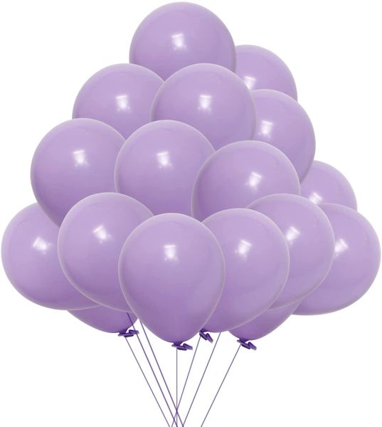 Dusty Purple Shiny Balloons 10