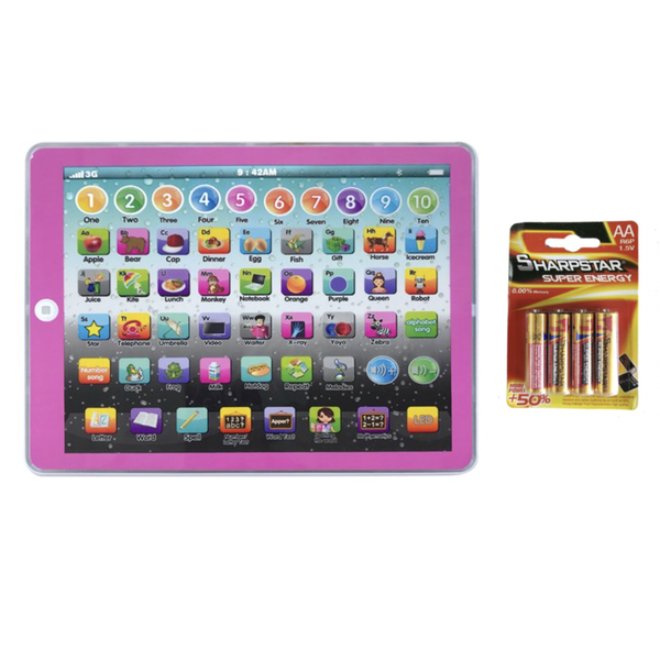 Interactive Educational Play Pad for Kids with Batteries