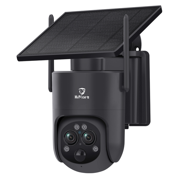 HiMost 6MP 4G Wireless Outdoor 12x Hybrid Zoom 50m Solar Security Camera