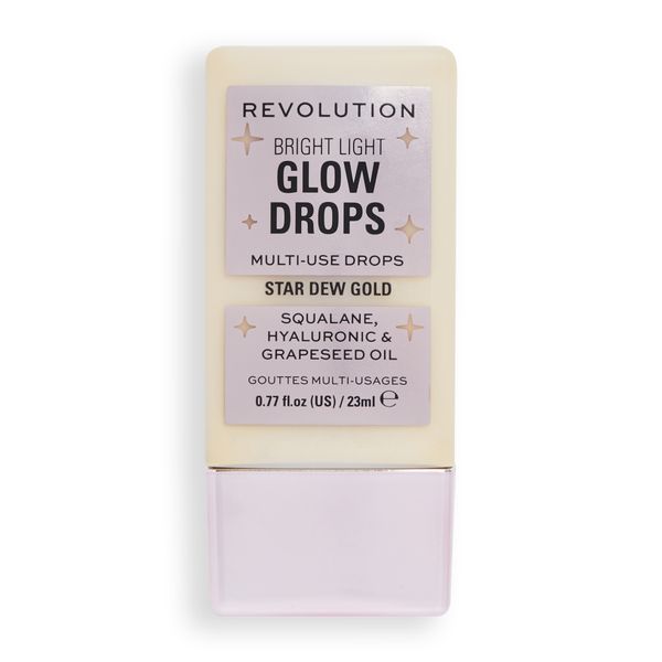 Revolution Beauty Bright Light Liquid Glow Drops Golden Star Dew