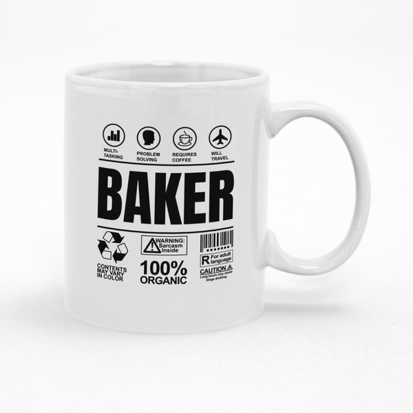 Sarcastic Barker Mug - Gift Idea for Birthday or Christmas