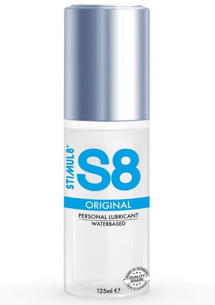 S8 Waterbased Lube premium waterbased lntimate lubricant .