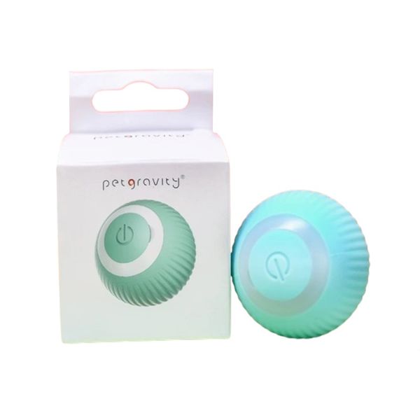 Pet Gravity Smart Interactive Self-Moving Cat Teaser Rolling Cat Toy Ball