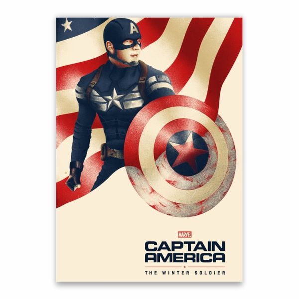 Captain America The Winter Soldier Poster - A1