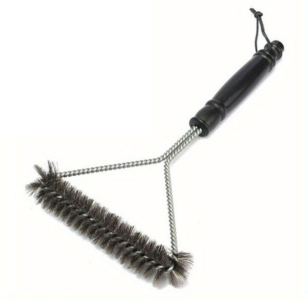 Stainless Steel BBQ Grill Brush - Reusable, Non-Stick Cleaning Tool