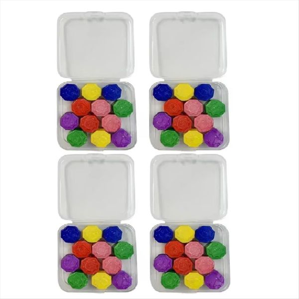 Traditional Korean Gonggi Game Set - Colorful Jack Stone for Exercise