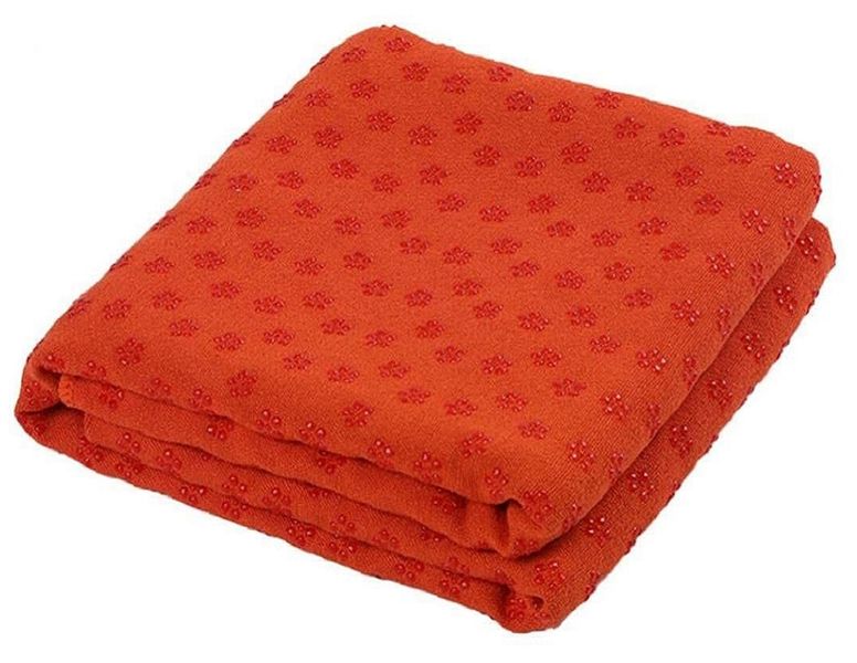 Non-Slip Yoga Towel - Bikram Pilates Workout Microfibre Mat Fast Drying