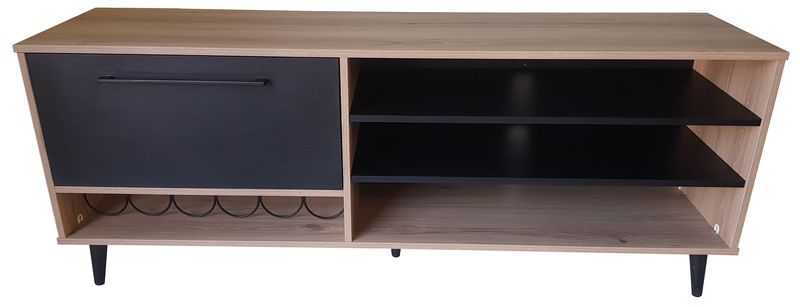 Sienna TV Stand - Sahara and Ebony