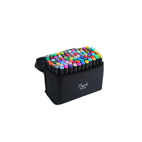 Set of double-sided markers 80 pcs.