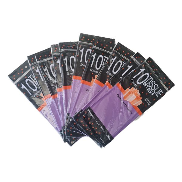 Wholesale Purple Tissue Paper/Gift Wrap - Craft,Party,Florist,Wedding - 100pcs