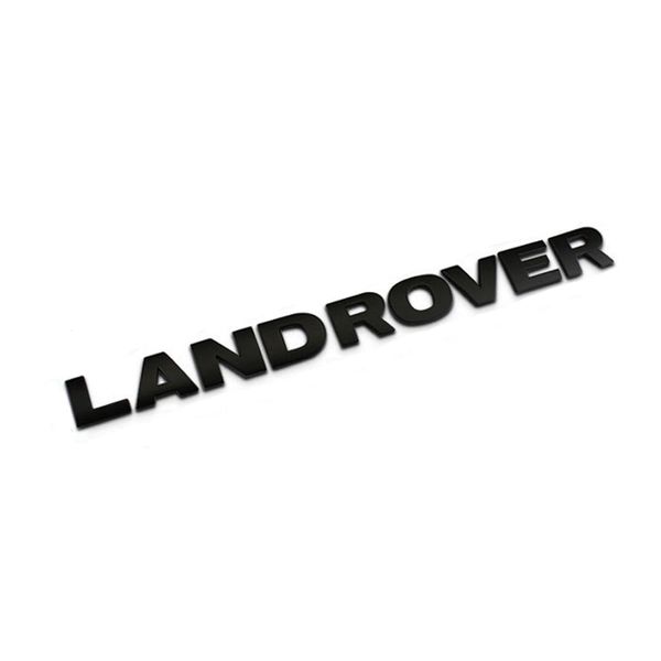 Land Rover Badge - Matt Black (LR-BADGE-MBK)